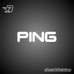 Ping Logo Sticker